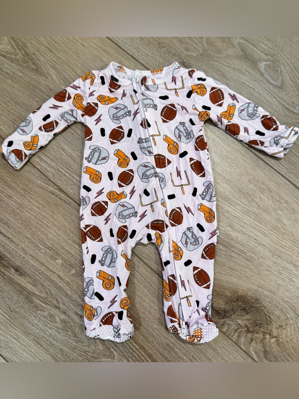 Caden Lane Zipper Footie // Newborn